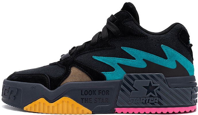 STARTER Vol Low Top 'Retro Colorblock Suede' STG4S6002M-BK12 Buy STARTER Vol Low Top 'Retro Colorblock Suede' STG4S6002M-BK12