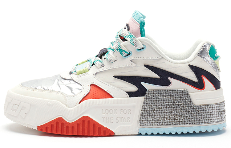 STARTER Vol Series 1 Low-Top Casual Sneakers Beige Mens Durable & Comfortable. SF41V1100M-WHS