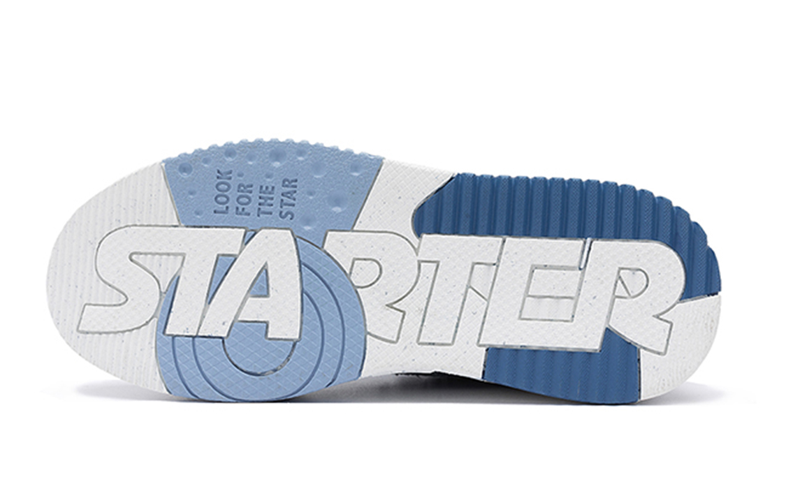 STARTER Wave Series VOL Blue 'Retro American Washed Denim Patchwork Chunky Low Top' 圖 6