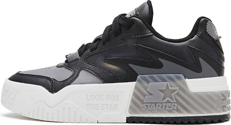 STARTER Wave VOL Retro Kleur-Blok Platform Sneakers Zwart Grijs STG3S6004M-BK12 Buy STARTER Wave VOL Retro Kleur-Blok Platform Sneakers Zwart Grijs STG3S6004M-BK12