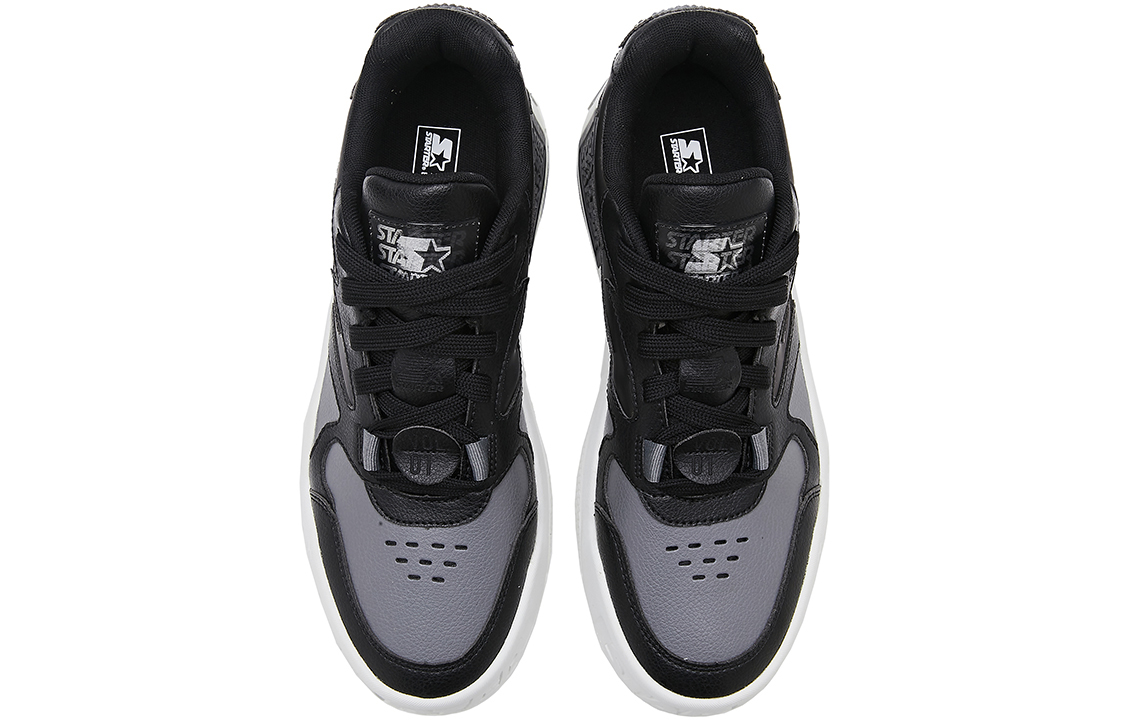 Shop STARTER Wave VOL Retro Kleur-Blok Platform Sneakers Zwart Grijs STG3S6004M-BK12