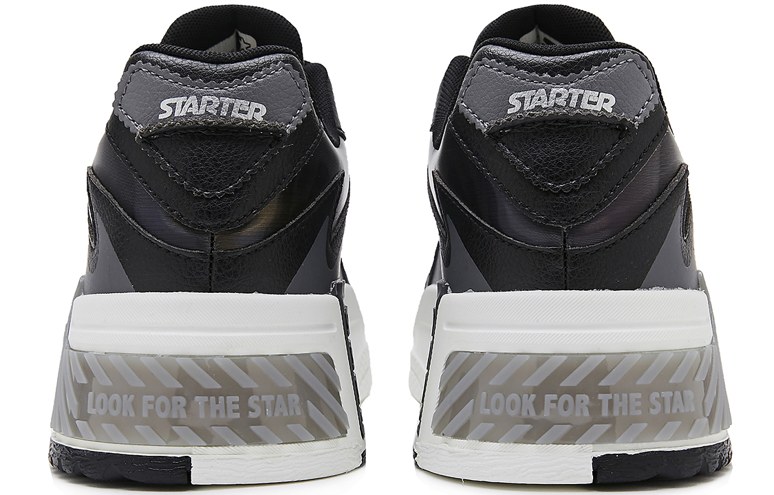STARTER Wave VOL Series 'Retro Color-Block Casual Platform Sneakers Black Grey' 圖 5