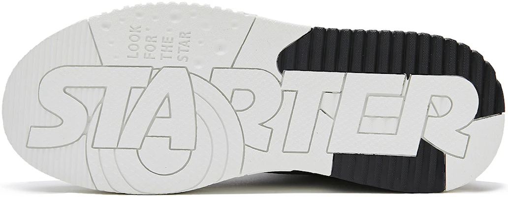 STARTER Wave VOL Retro Kleur-Blok Platform Sneakers Zwart Grijs STG3S6004M-BK12 Details for STARTER Wave VOL Retro Kleur-Blok Platform Sneakers Zwart Grijs STG3S6004M-BK12