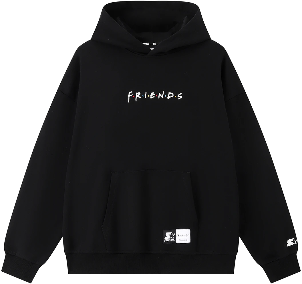 starter-x-friends-letter-embroidered-hoodie-unisex-pullover-st-43-hd-002-u