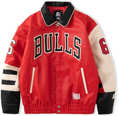 STARTER x NBA Chicago Bulls Jaket Varsity Retro Letterman Merah Pria STH4C6994M-RE18 Buy STARTER x NBA Chicago Bulls Jaket Varsity Retro Letterman Merah Pria STH4C6994M-RE18