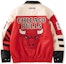 Lookbook STARTER x NBA Chicago Bulls Jaket Varsity Retro Letterman Merah Pria STH4C6994M-RE18