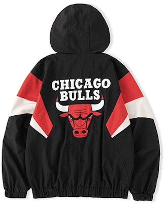 STARTER x NBA Jacket Logo Bulls Vintage Hitam Unisex Retro. STH4C1095M-BK01 Lookbook STARTER x NBA Jacket Logo Bulls Vintage Hitam Unisex Retro. STH4C1095M-BK01