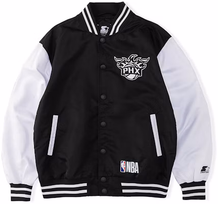 STARTER x NBA Phoenix Suns Baseball Jacket Unisex Black. STH3C2296M Buy STARTER x NBA Phoenix Suns Baseball Jacket Unisex Black. STH3C2296M