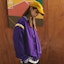 Purchase STARTER x NBA Retro Loose Fit Jaket Baseball Unisex Lakers Ungu STH3C2297M