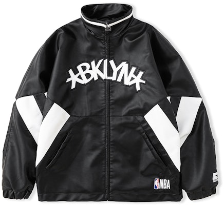 STARTER X NBA Jaket Bomber Retro Varsity Unisex Oversized Kasual Hangat STH4C6996M-BK01 Order STARTER X NBA Jaket Bomber Retro Varsity Unisex Oversized Kasual Hangat STH4C6996M-BK01