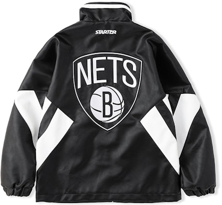 STARTER X NBA Jaket Bomber Retro Varsity Unisex Oversized Kasual Hangat STH4C6996M-BK01 Lookbook STARTER X NBA Jaket Bomber Retro Varsity Unisex Oversized Kasual Hangat STH4C6996M-BK01