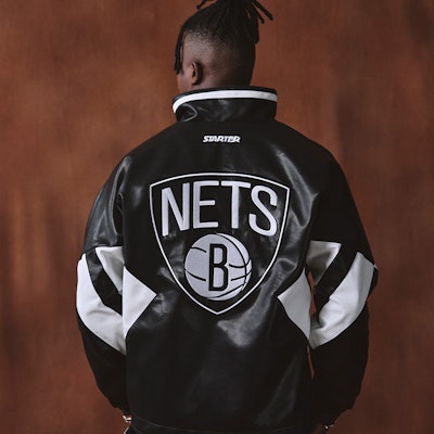 STARTER X NBA Jaket Bomber Retro Varsity Unisex Oversized Kasual Hangat STH4C6996M-BK01 Cheap STARTER X NBA Jaket Bomber Retro Varsity Unisex Oversized Kasual Hangat STH4C6996M-BK01