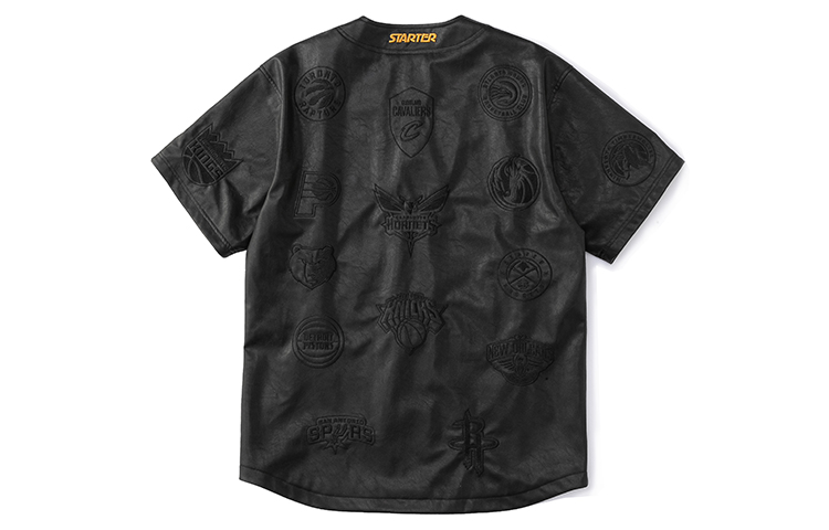 Lookbook STARTER x NBA Vintage Kaos Baseball Oversized Unisex Hitam. STH3C8099M