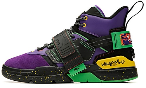 stath塗鴉聯名 x Anta安踏 霸氣 stath塗鴉聯名 高筒 復古籃球鞋 男款 炫光紫 Buy stath塗鴉聯名 x Anta安踏 霸氣 stath塗鴉聯名 高筒 復古籃球鞋 男款 炫光紫