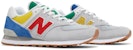 STAUD x New Balance 574 'Rain Cloud Team Red' Sepatu Lelaki Perempuan ML574ST