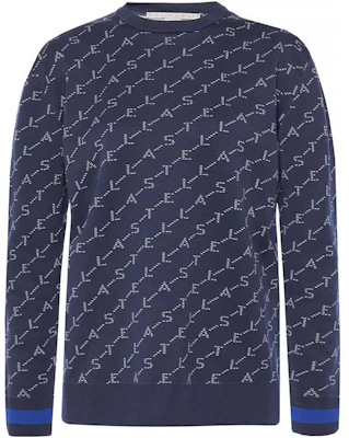 스텔라 맥카트니 올오버 로고 풀오버 스웨트셔츠 블루 364330-S1967-8491 Buy 스텔라 맥카트니 올오버 로고 풀오버 스웨트셔츠 블루 364330-S1967-8491