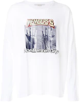 Stella McCartney Letter Print Crewneck Sweatshirt White 486978SJP10-9000 Stella McCartney Letter Print Crewneck Sweatshirt White 486978SJP10-9000