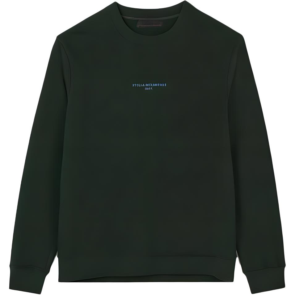 Stella McCartney Solid Color Crewneck Sweatshirt Men’s Deep Green 572509-SMP383160