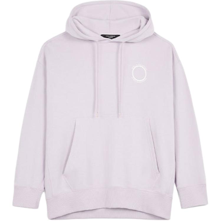 Stella McCartney SS21 Organic Cotton Hoodie Unisex - Purple 601846SMP83-5200
