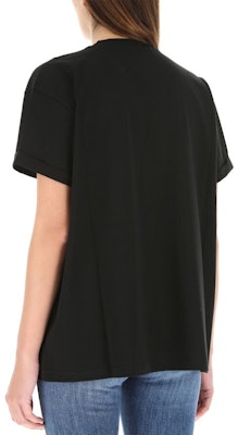 Stella McCartney SS21 Baju-T Hitam Unisex Lengan Pendek Corak Bintang. 457142SIW20-1000 Purchase Stella McCartney SS21 Baju-T Hitam Unisex Lengan Pendek Corak Bintang. 457142SIW20-1000