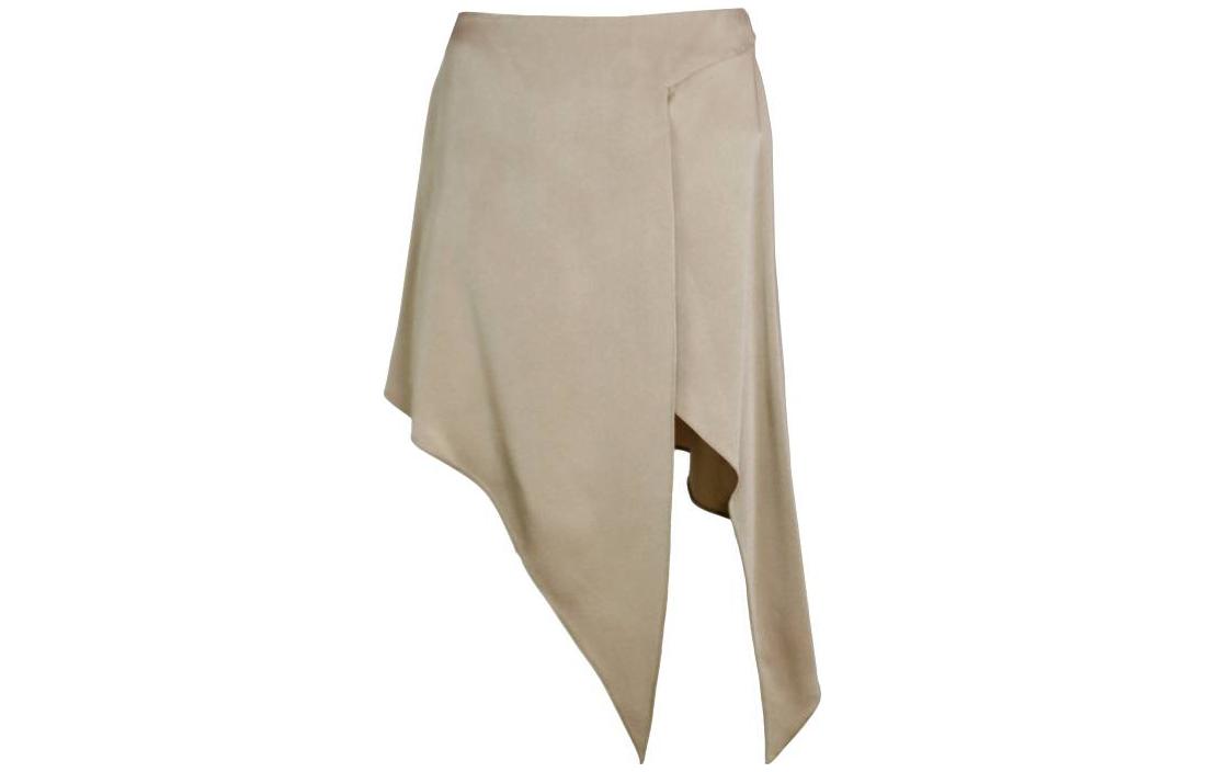 Order ステラ マッカートニー SS23 アシンメトリカル カジュアルスカート ソリッドトープ. 6300473BU370-2802