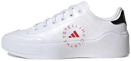 Stella McCartney x adidas Court 'White Active Red' HQ1056 Stella McCartney x adidas Court 'White Active Red' HQ1056