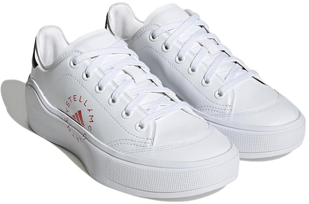 Stella McCartney x adidas Court 'White Active Red' HQ1056 Lookbook Stella McCartney x adidas Court 'White Active Red' HQ1056