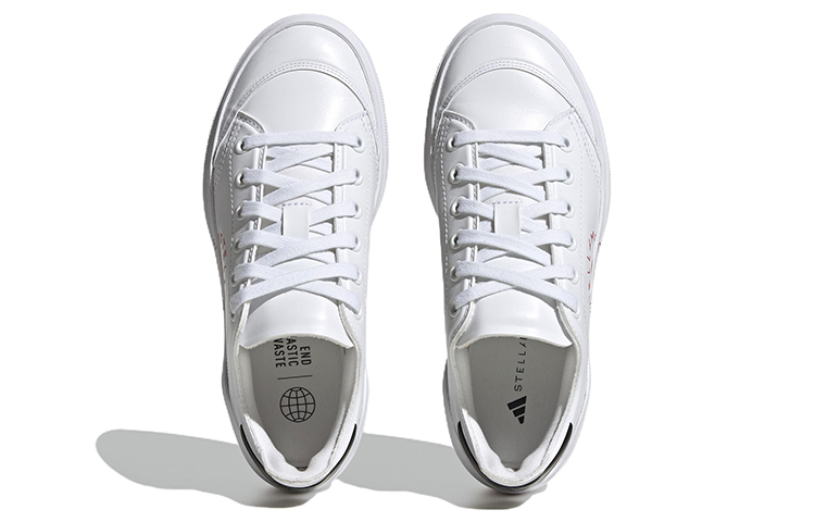 Purchase Stella McCartney x 阿迪达斯 Court 白色活力红 HQ1056