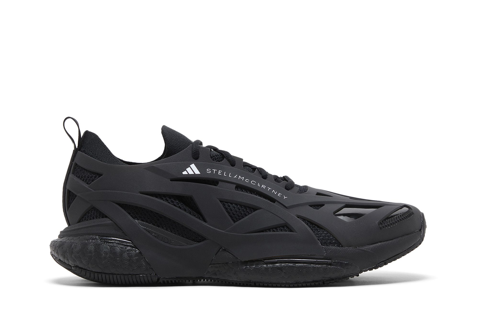 Stella McCartney x adidas SolarGlide 'Triple Black' HQ5962