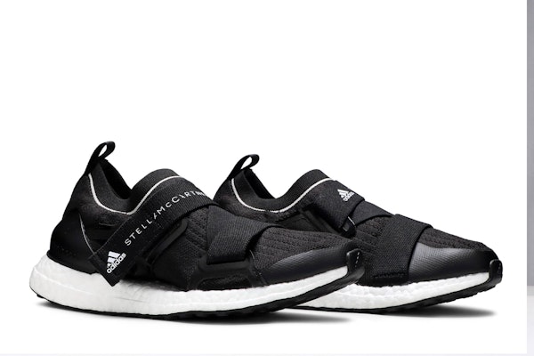 Stella mccartney ultraboost top x womens sneakers black