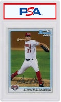 Stephen Strasburg 2010 Bowman Prospects #BP1 Stephen Strasburg 2010 Bowman Prospects #BP1