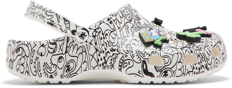 Steven Harrington x Crocs Classic Clog 'Quickstrike - Putih Hitam' 208145-103 Buy Steven Harrington x Crocs Classic Clog 'Quickstrike - Putih Hitam' 208145-103