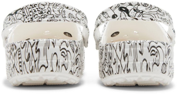 Steven Harrington x Crocs Classic Clog 'Quickstrike - Putih Hitam' 208145-103 Details for Steven Harrington x Crocs Classic Clog 'Quickstrike - Putih Hitam' 208145-103