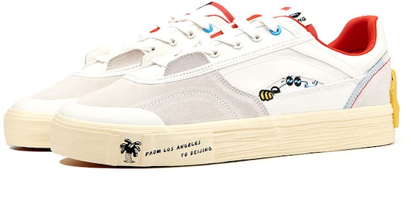 Li-Ning Steven Harrington x Ollie Skate Zapatos 'Blanco Gris Rojo' AETR003-1 Lookbook Li-Ning Steven Harrington x Ollie Skate Zapatos 'Blanco Gris Rojo' AETR003-1