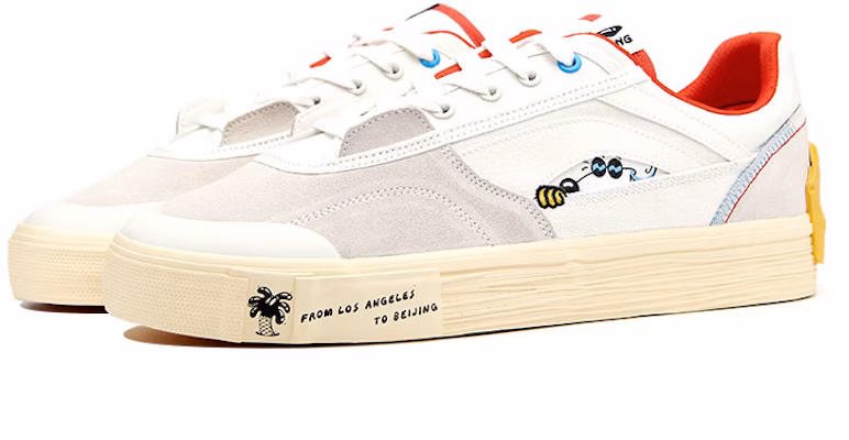 Li-Ning Steven Harrington x Ollie Skate Shoes 'White Grey Red' AETR003-1 Lookbook Li-Ning Steven Harrington x Ollie Skate Shoes 'White Grey Red' AETR003-1
