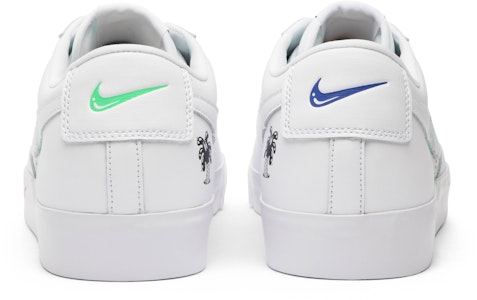 Steven Harrington x Nike Blazer Low Flyleather QS 'Hari Bumi' CI5546-100 Details for Steven Harrington x Nike Blazer Low Flyleather QS 'Hari Bumi' CI5546-100