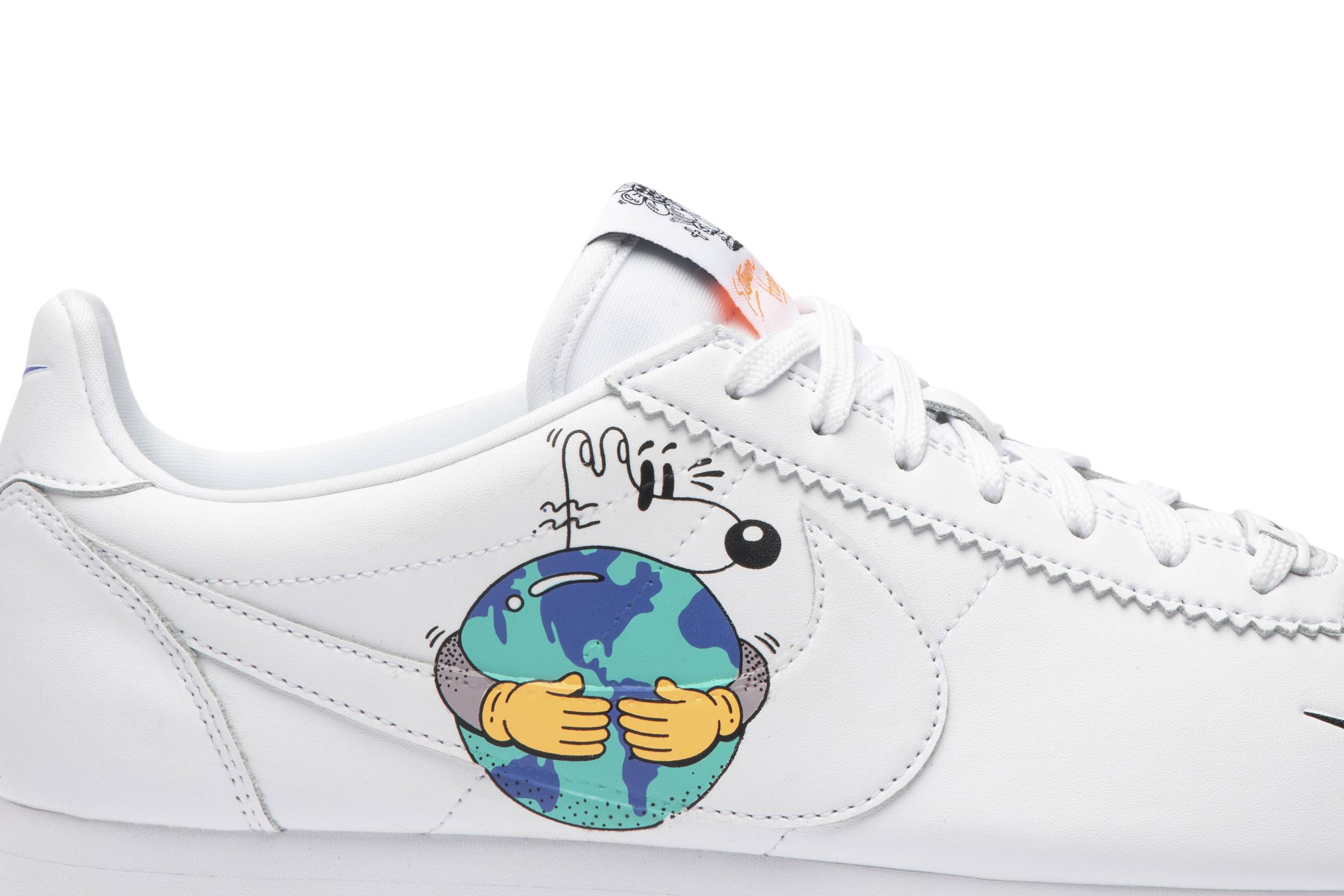 Buy Steven Harrington x Nike Cortez Flyleather QS Earth Day CI5548 100 Novelship