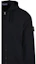 Shop Stone Island 24FW Classic Hoodie Fleece Zip Jacket Black Unisex 811563520-V0029