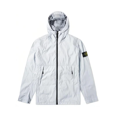 Stone Island 3L TC Lightweight Hooded Jacket Sky Blue 721542423-V0041