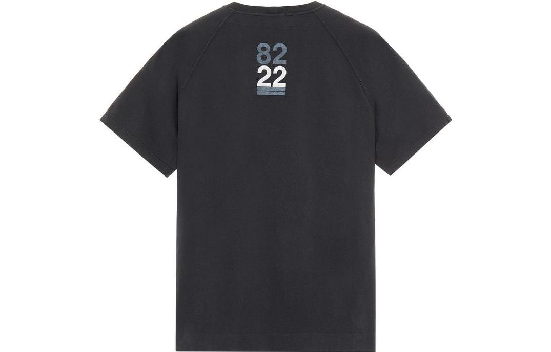 Order STONE ISLAND 40週年限量版SS22黑色短袖印花T恤 男款 7615214q3-v0029