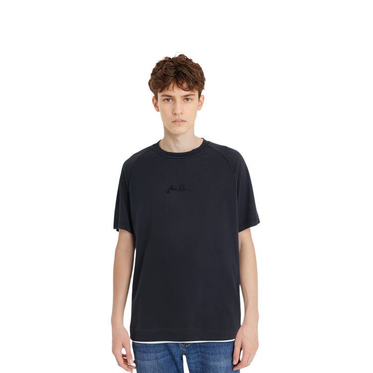 Sizing STONE ISLAND 40週年限量版SS22黑色短袖印花T恤 男款 7615214q3-v0029