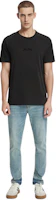 Cheap STONE ISLAND 40週年限量版SS22黑色短袖印花T恤 男款 7615214q3-v0029