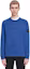 Cheap Stone Island 40th Anniversary SS22 Logo Crewneck Sweatshirt Blue Casual Wear 7615655q1-v0022