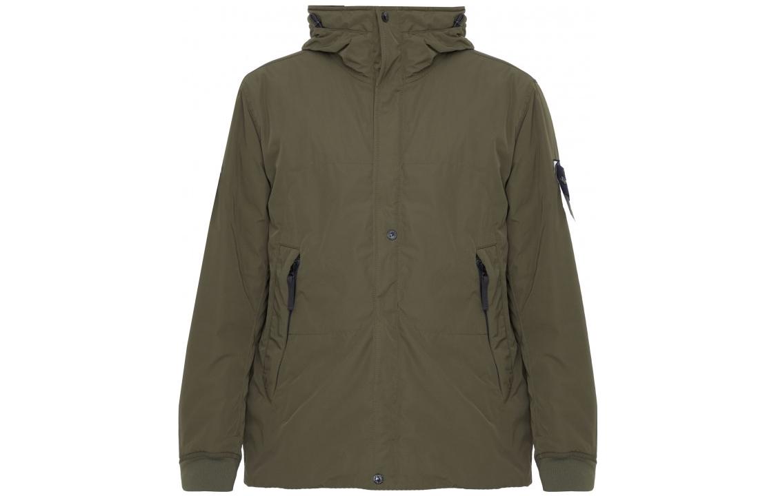 STONE ISLAND  Army Green Hoodie Jacket with Compass Patch. 791541826-V0058 圖 2