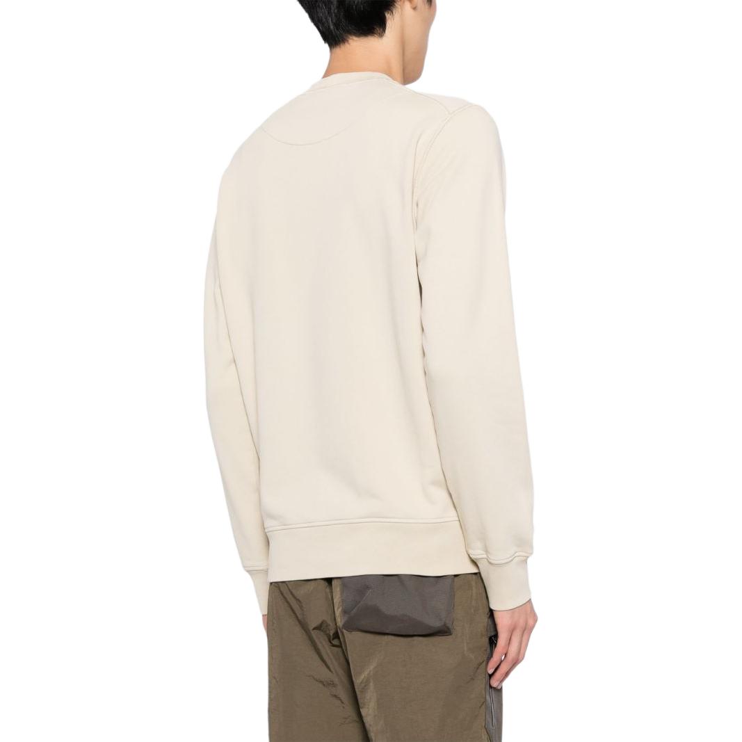 Stone Island  Beige Crewneck Logo Pullover Sweatshirt 811563051-V0097 圖 6