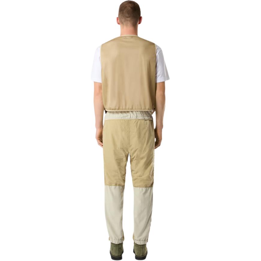 Details for Stone Island 米色彈性拼接寬鬆休閒長褲 8115308M4-V0097