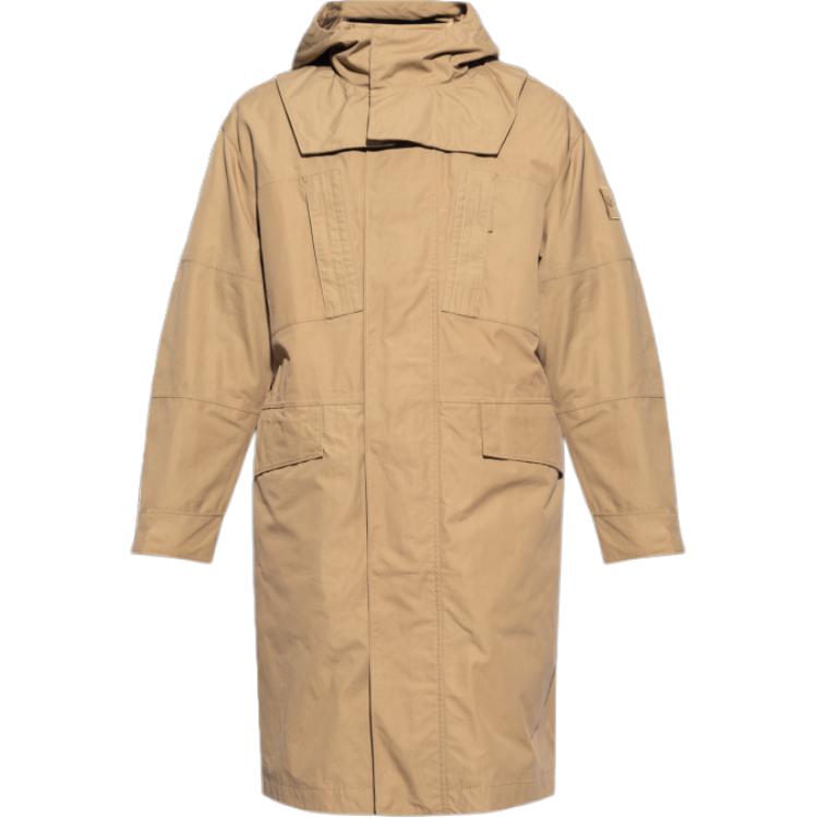 Stone Island  Beige Zip-Up Jacket with Detachable Hood - Slim Fit. 7915709F1-V0098