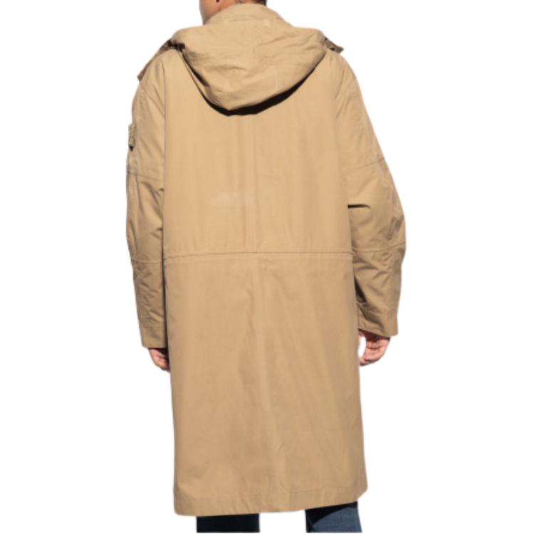 Stone Island  Beige Zip-Up Jacket with Detachable Hood - Slim Fit. 7915709F1-V0098 圖 5