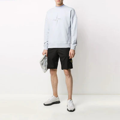 STONE ISLAND 黑色休閒工裝短褲 7215L0403-V0029 Purchase STONE ISLAND 黑色休閒工裝短褲 7215L0403-V0029