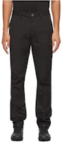 Order STONE ISLAND Black Casual Straight-Fit Cargo Pants with Micro Logo Patch 751532110-V0029